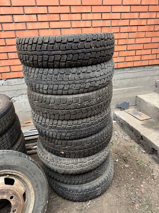 Продам б/у шины 185/75R16C