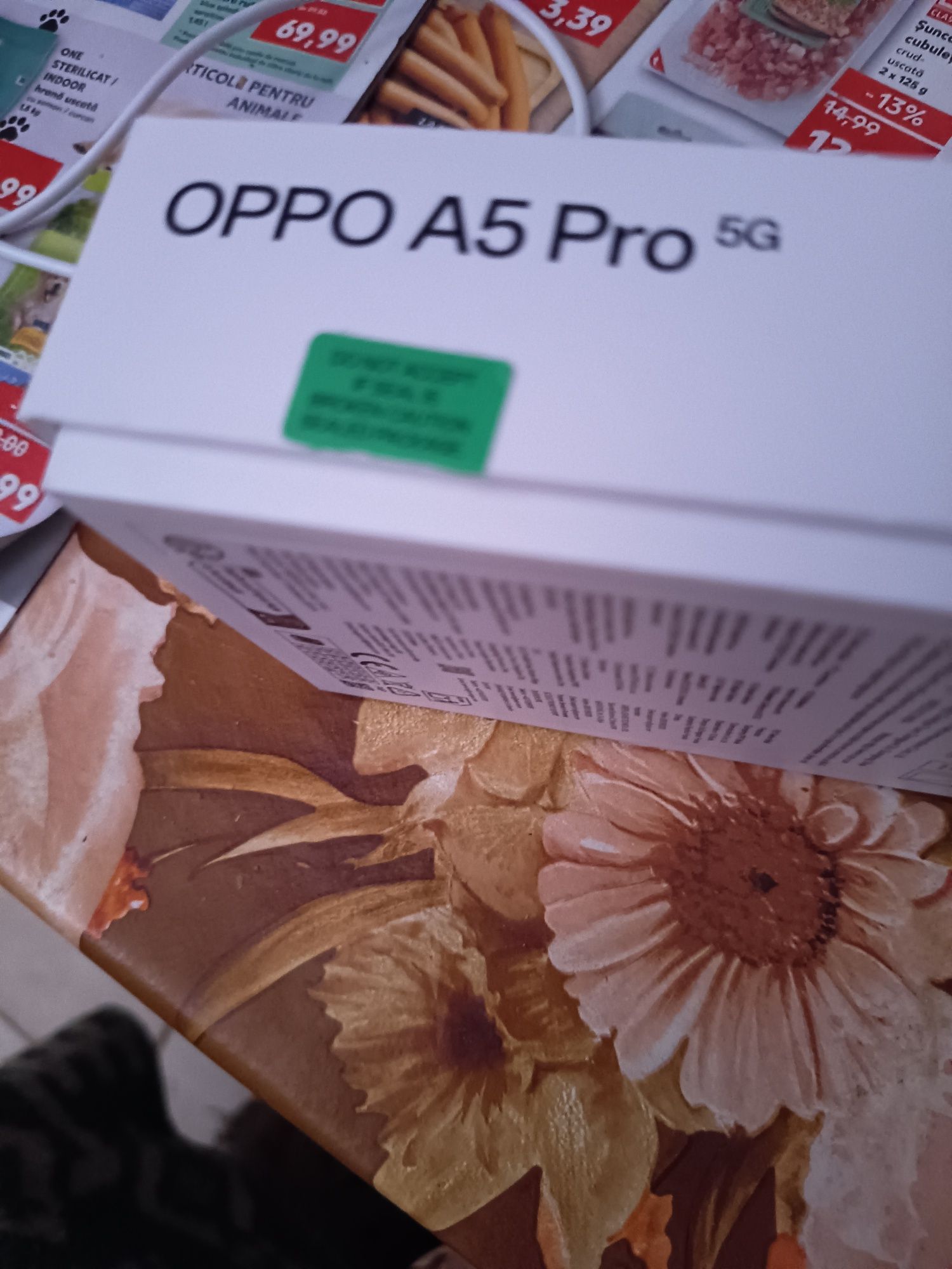 Oppo A5 pro
Smartphone Oppo A5 Pro 5G 8GB