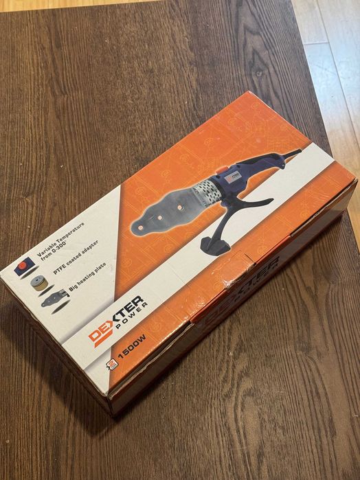 Aparat de lipit cu polipropilena Dexter Power, 1500 W
