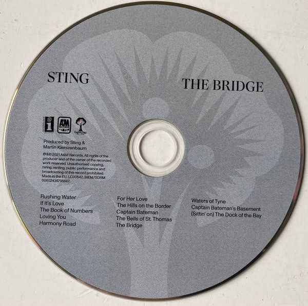 CD Sting - The Bridge 2021 Deluxe Edition w Album Poster