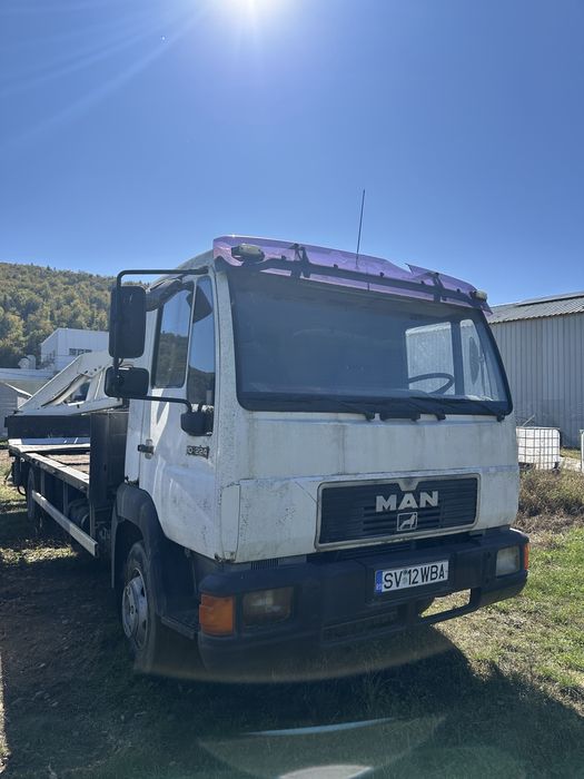 Camion Man cu macara hidraulica