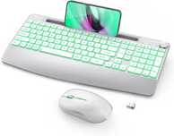 Set Tastatură mouse Wireless JOYACCESS,iluminare suport telefon,PC,Mac
