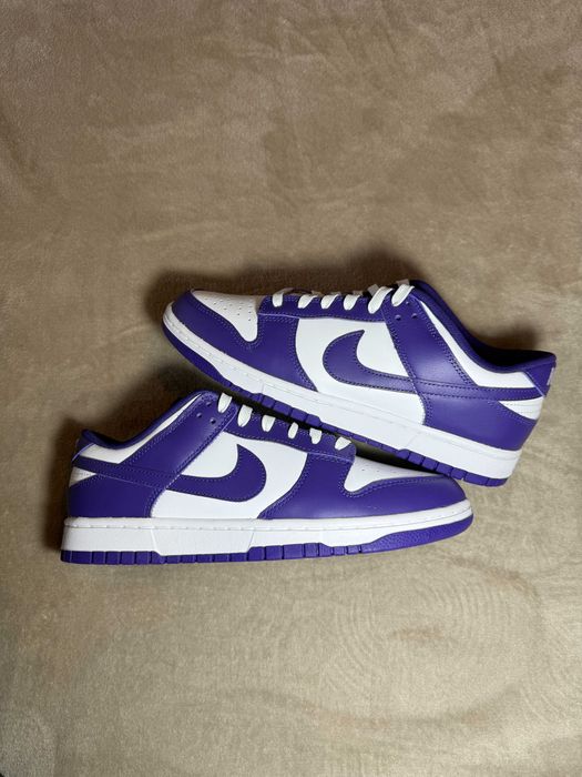 Nike Dunk Low Court Purple – 44.5