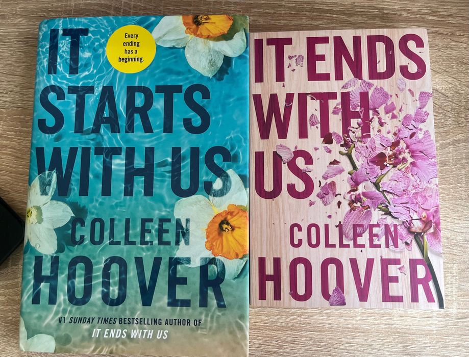 Colleen Hoover книги - it ends with us и it begins with us