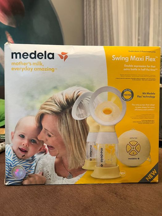 Молокоотсос электрический, двухфазный двойной Swing maxi flex