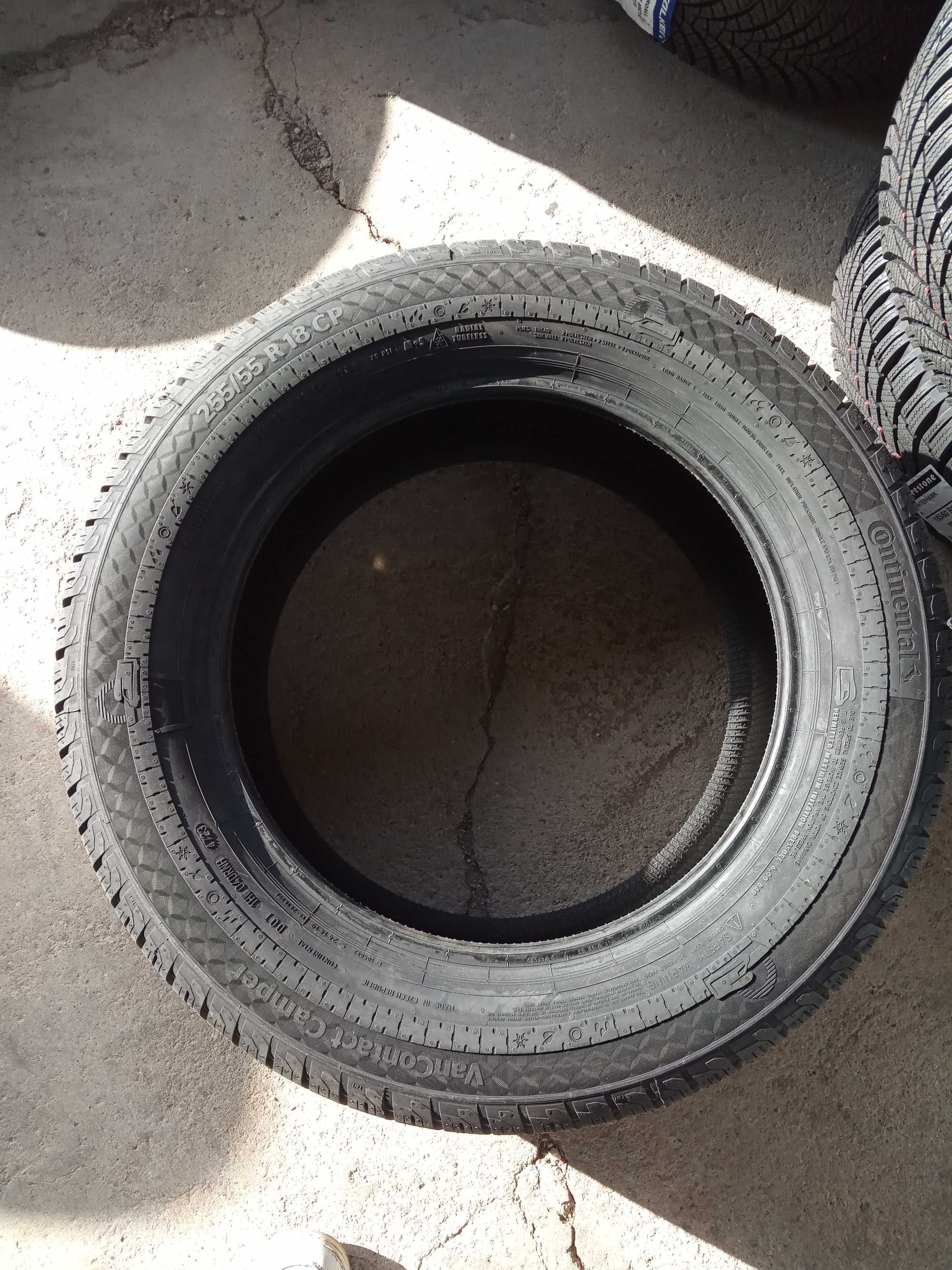 4 Нови гуми за кемпери 255/55R18 CP Continental VanContact Camper 120R