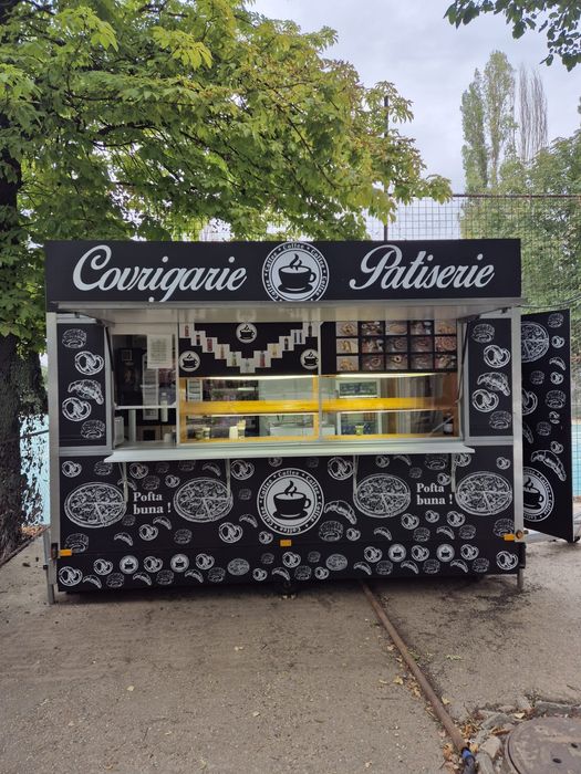 Rulota comerciala covrigarie-patiserie