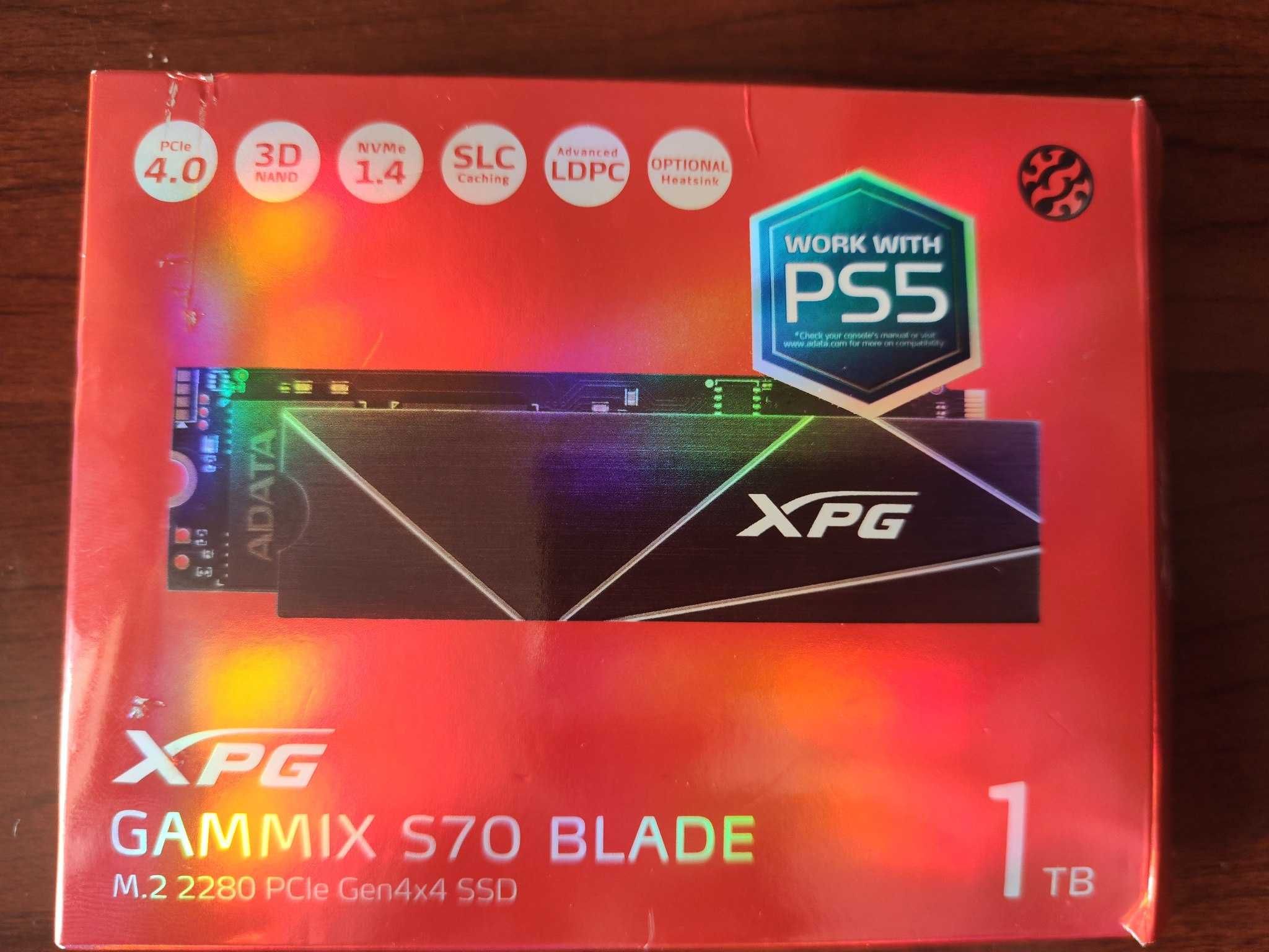 Adata xpg gammix S70 BLADE SSD для ПК и PS5