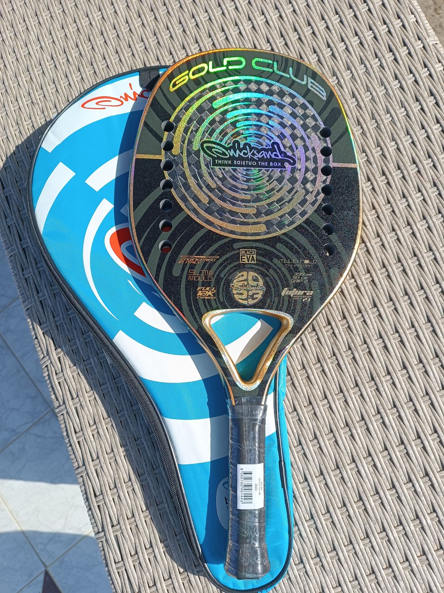 Нова ракета плажен тенис Quicksand Gold Club 2023