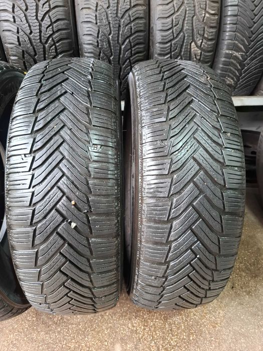 4 Зимни гуми Мишелин 195/65/15 ДОТ20 (безплатно поставяне)