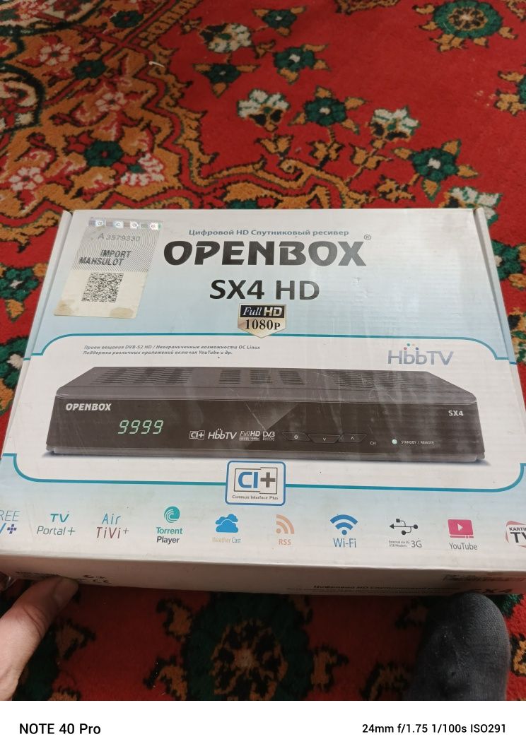 Тюнер openbox sx 4 hd