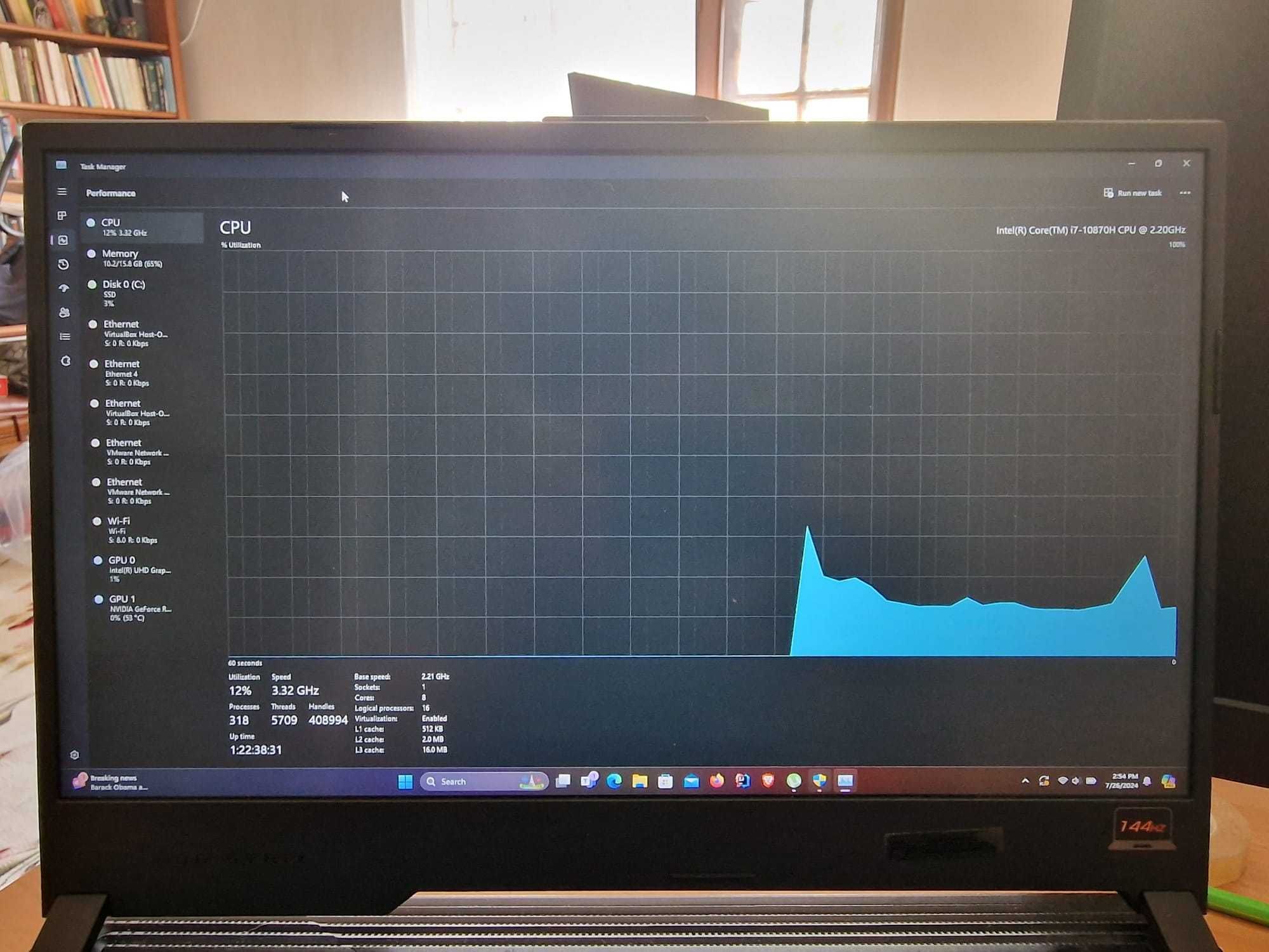 Laptop Gaming ASUS ROG Strix G15 G512LV-HN246