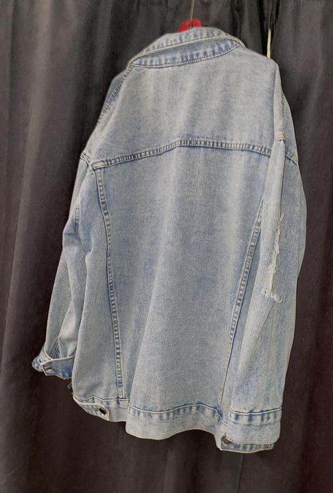 Дълго дънково дамско яке