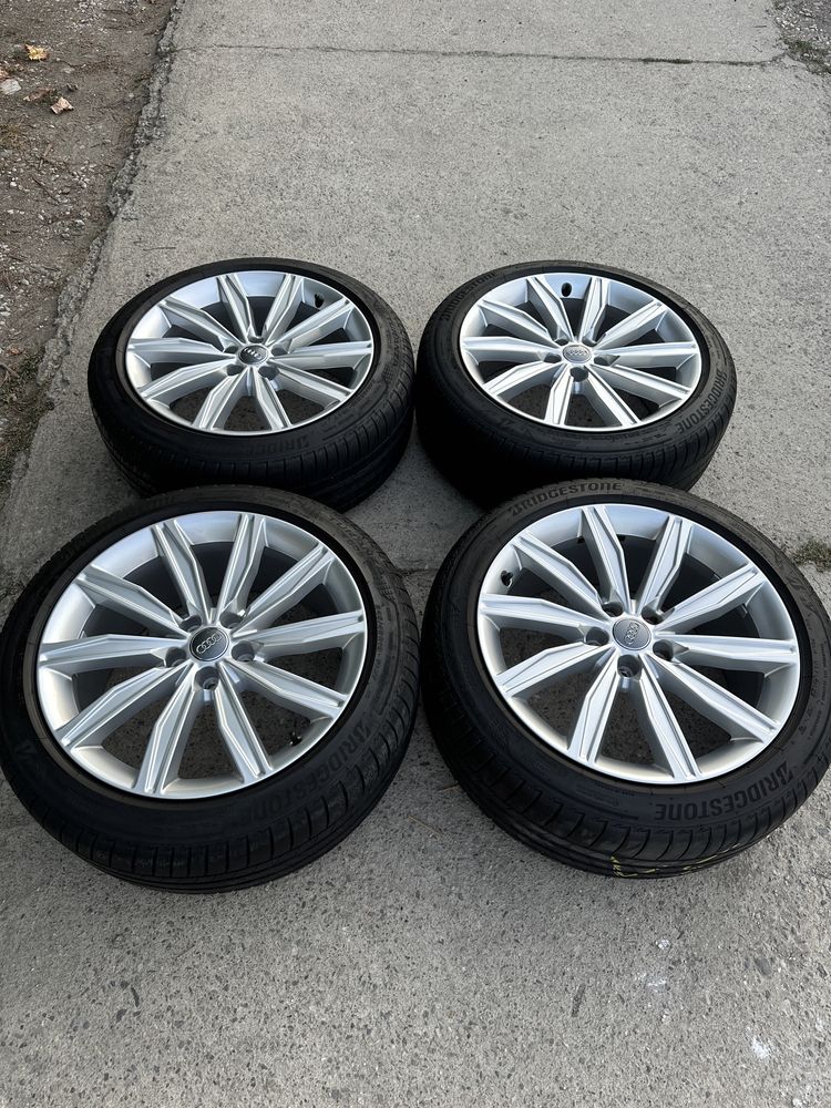 Оригинални лети джанти с гуми 19" за Ауди А6, A7, C8 All road след2019