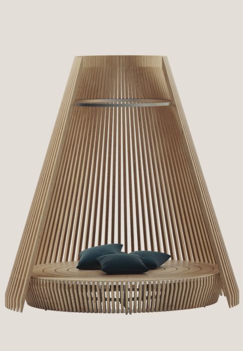 Baldachin cort plaja, gradina