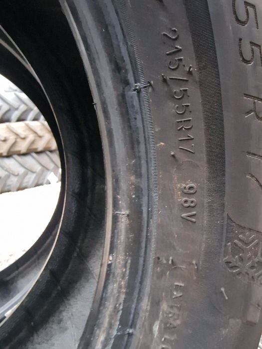 Anvelope 215/55R17 marca Michelin, DOT 2024, 6 mm