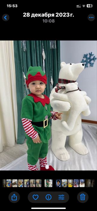 Костюм эльфа, гнома на 3-5 лет