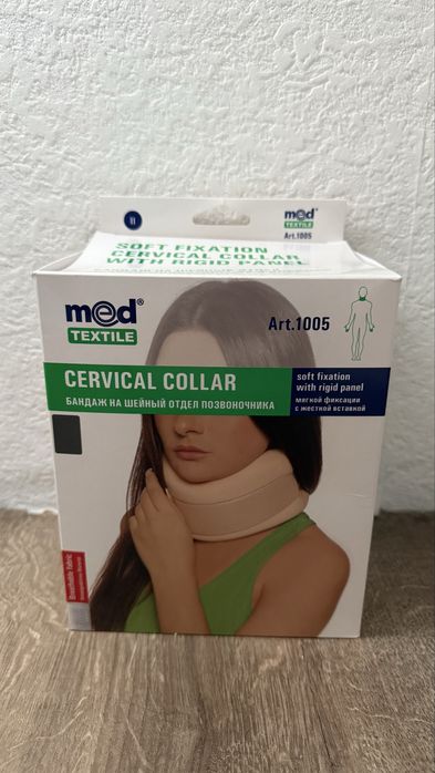 Шейный бандаж с мягкой фиксацией