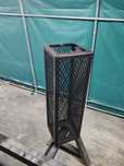 Protectie burlan / Cos piatra vulcanica soba sauna, pt burlan 120 mm