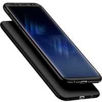 Capac de protectie Full cover 360° pentru Samsung Galaxy S8 Plus negru
