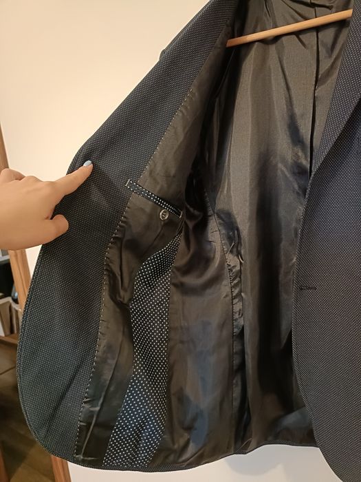 Sacou Bleumarin barbati