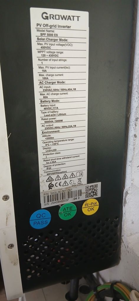 Invertor 48v 5kw