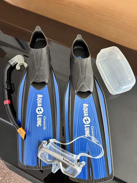 labe aqua lung 24/43, snorkel beuchat, ochelari ventura