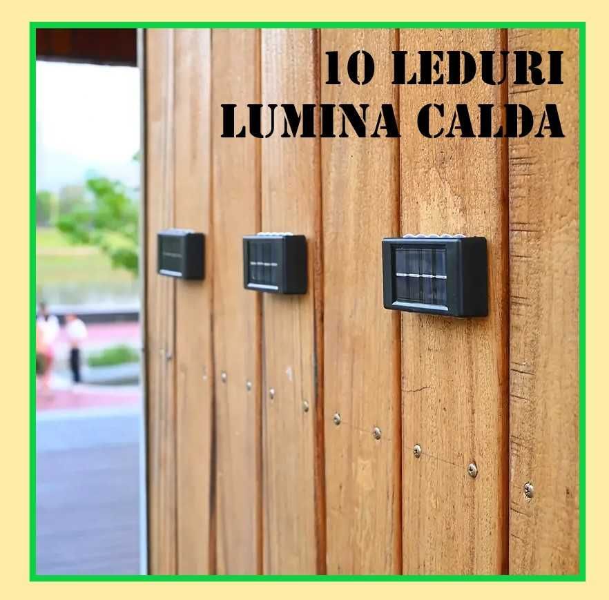 f|foLampa solara|Lampa solara Led|Lumina calda|pret pt set (2 bucati)