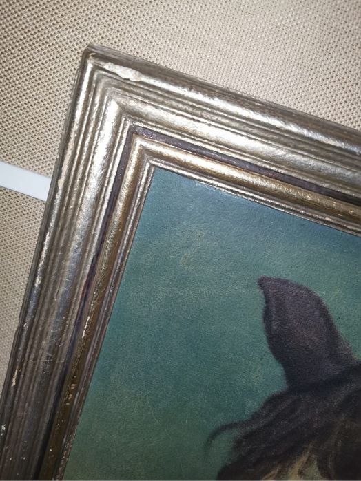 Картина с коне Julius Paul Junghanns маслена живопис Юлиус Пол Юнгханс
