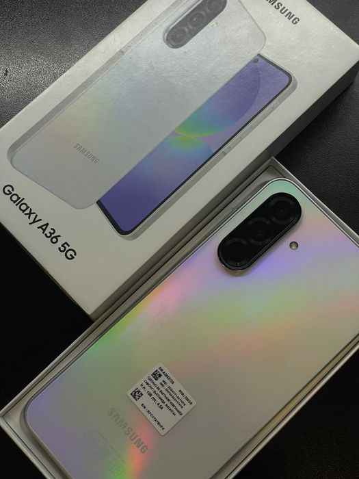 Новый Samsung A36, 8/256гб, Kaspi 0-0-12