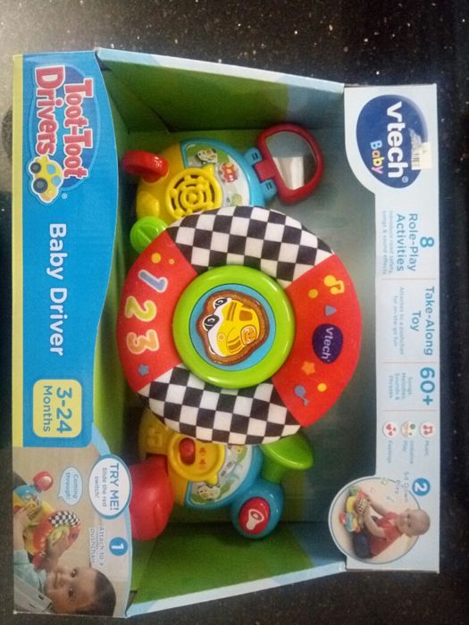 Volan cu sunete si lumini vtech