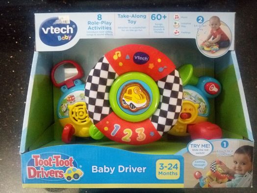 Volan cu sunete si lumini vtech