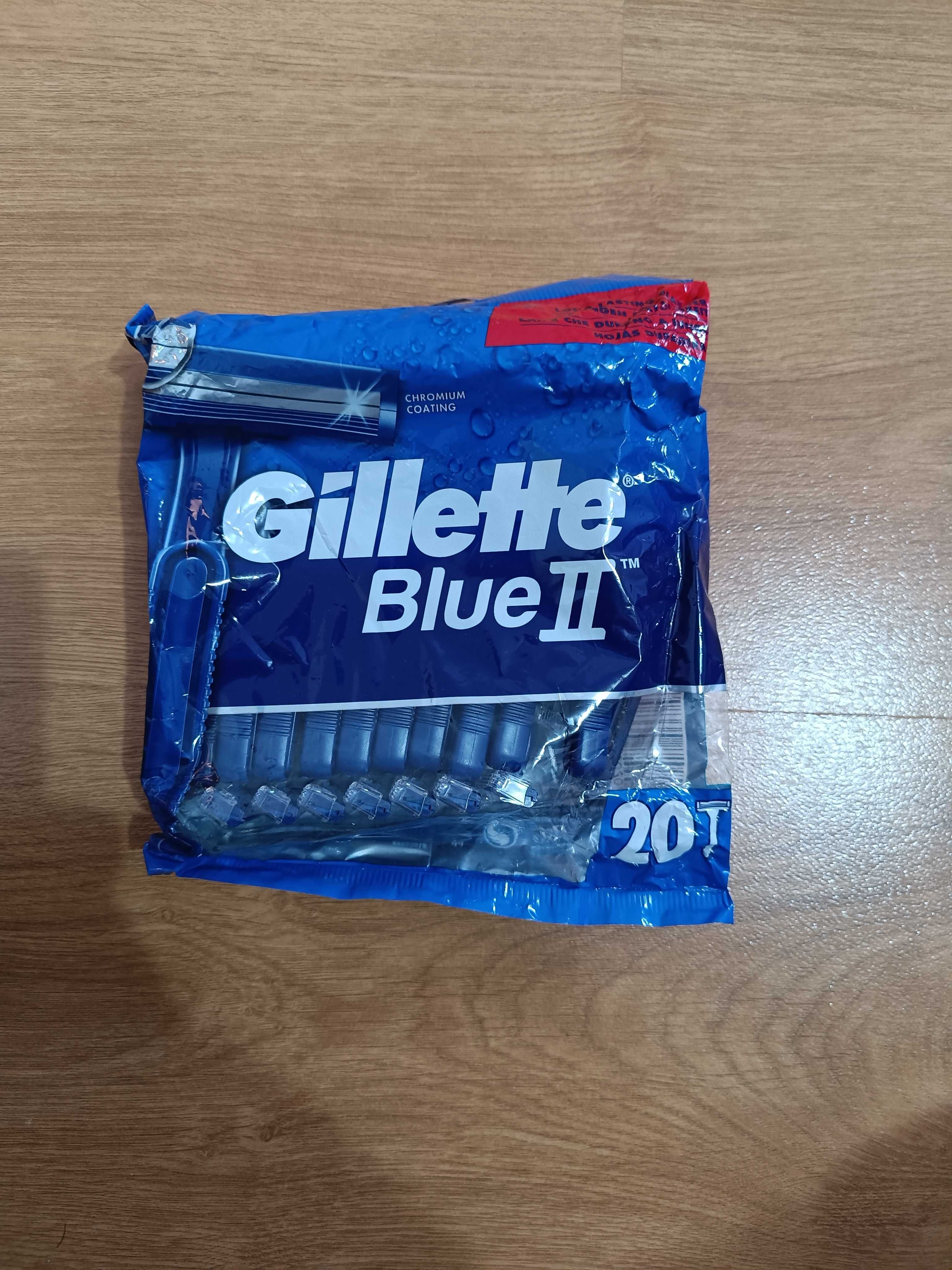 Aparat de ras Blue II, Gillette, 20 bucati