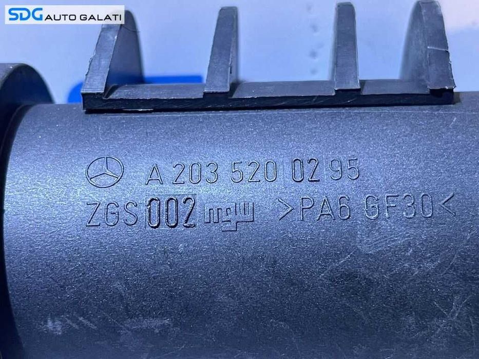 Cot Conector Conducta Tub Tubulatura Presiune Aer Mercedes Clasa C Class W203 C200 C220 2.2 CDI 2000 - 2007 Cod A2035200295 [D0056]