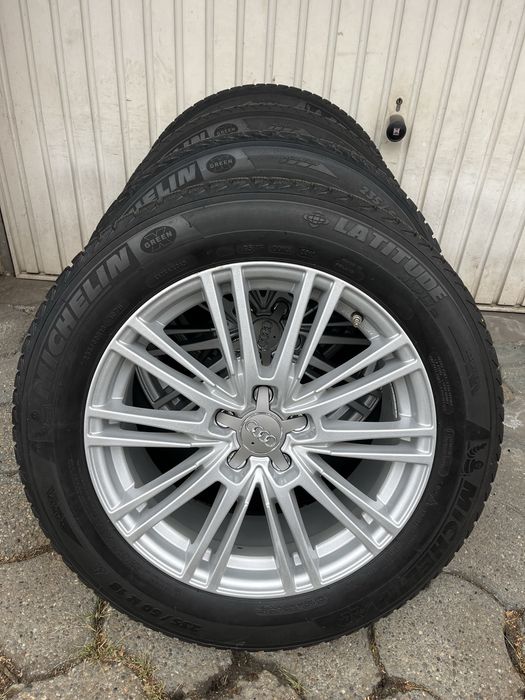 Jante aliaj 5x112mm, anvelope iarna 235/60 R18, Audi Q5, Mercedes
