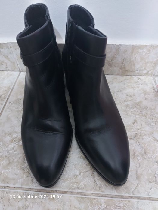 Botine piele naturala marimea 39
