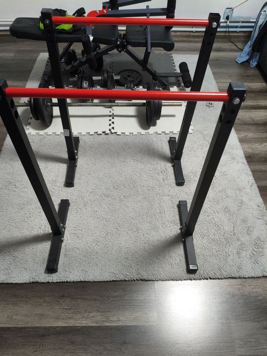 Bare paralele pentru triceps, piept