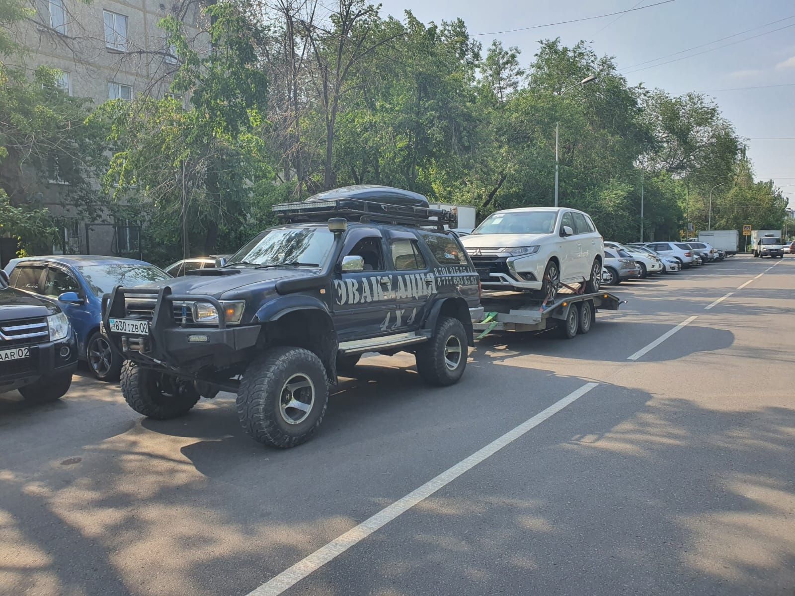 Эвакуация 4х4 с трудно доступных мест