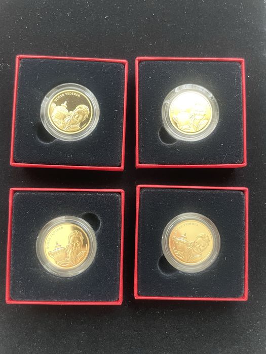 Златна монета 50 швейцарски франка