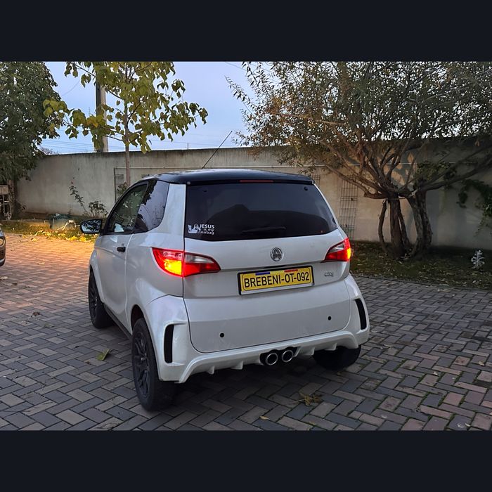 Aixam City 2018 City [negociabil]-Alb Perlat, Bord Alb, Microcar