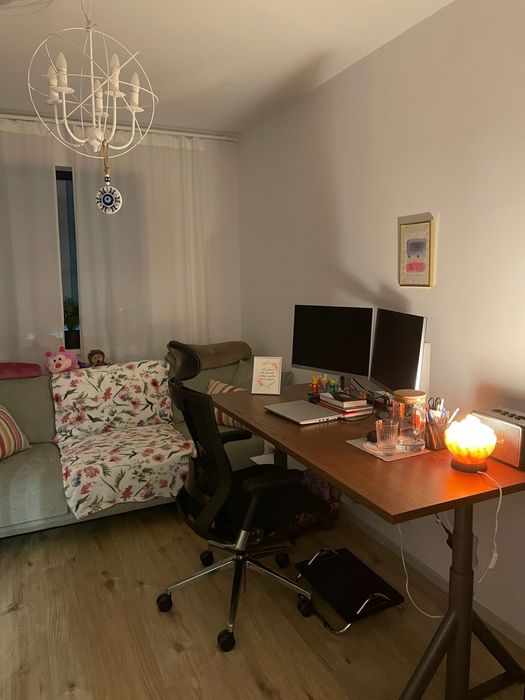 Vand birou cu inaltime reglabila Idasen Ikea 160x80