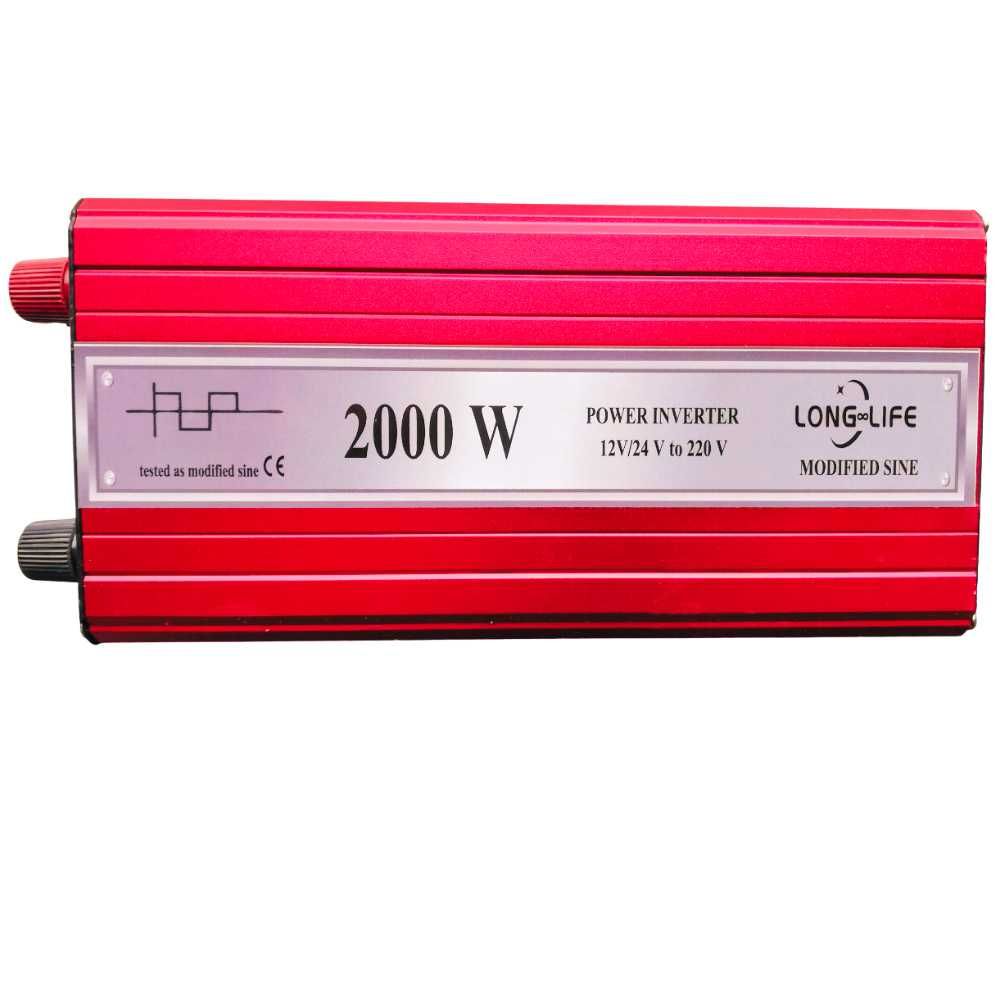 Invertor 2000W 12V/24V-220V Sinus Modificat