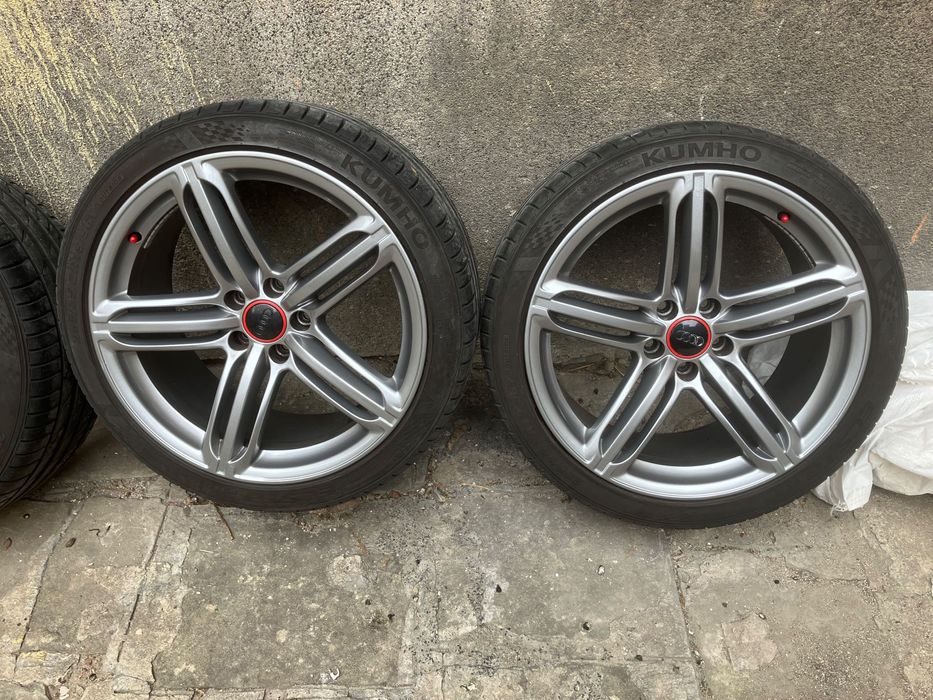 Джанти с гуми 255/35/19 - Летни + Зимни - Speedline Peelers (Audi S5)