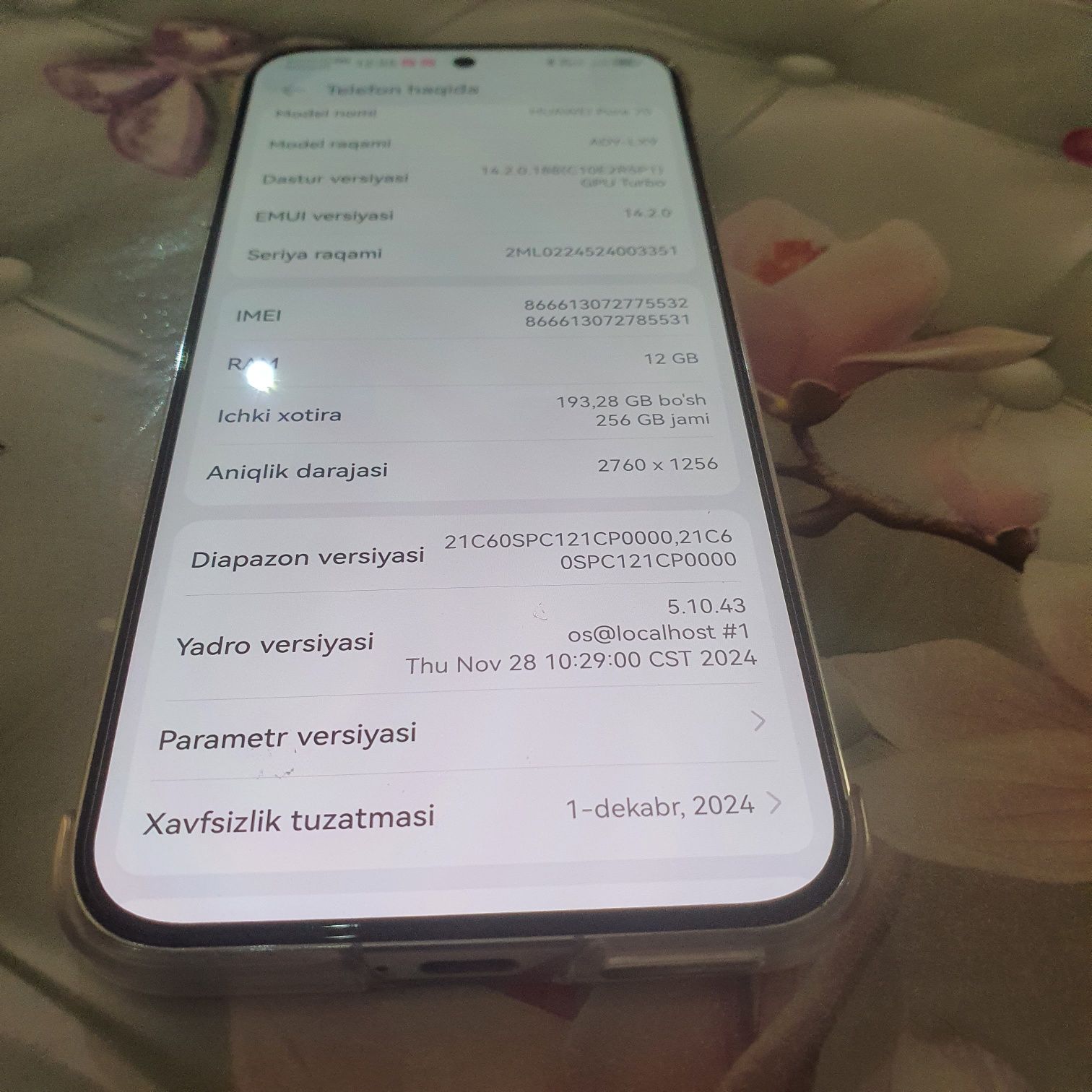 Huawei 70 pro Full HD Supper camera 50x