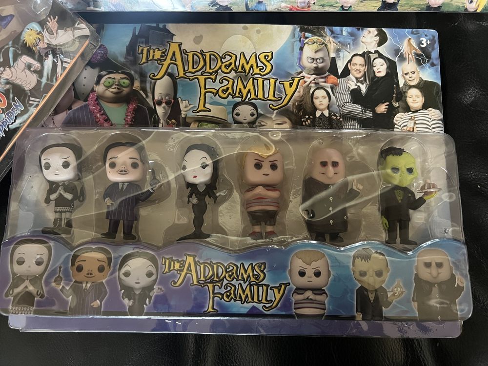 Set figurine Naruto Wednesday Family Addams
