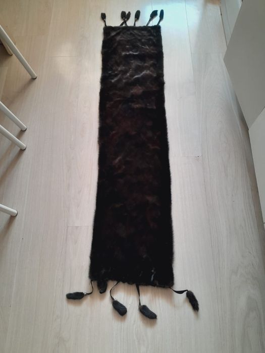 Норковый шарф.