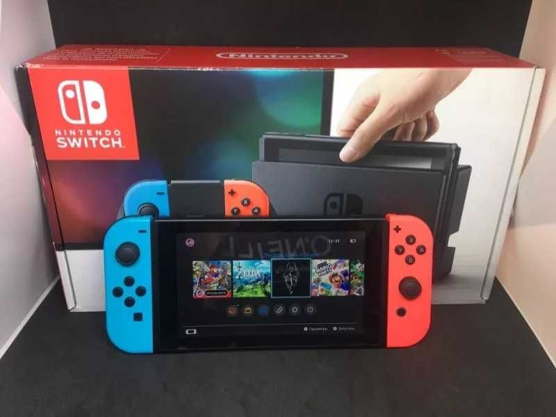 Nintendo Switch proshivka qilingan. 32+64GB