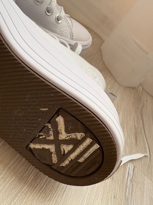 Converse all star white кецове