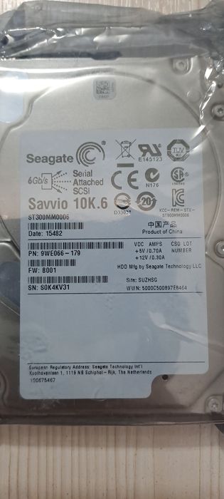 Жесткий диск SAS 300GB