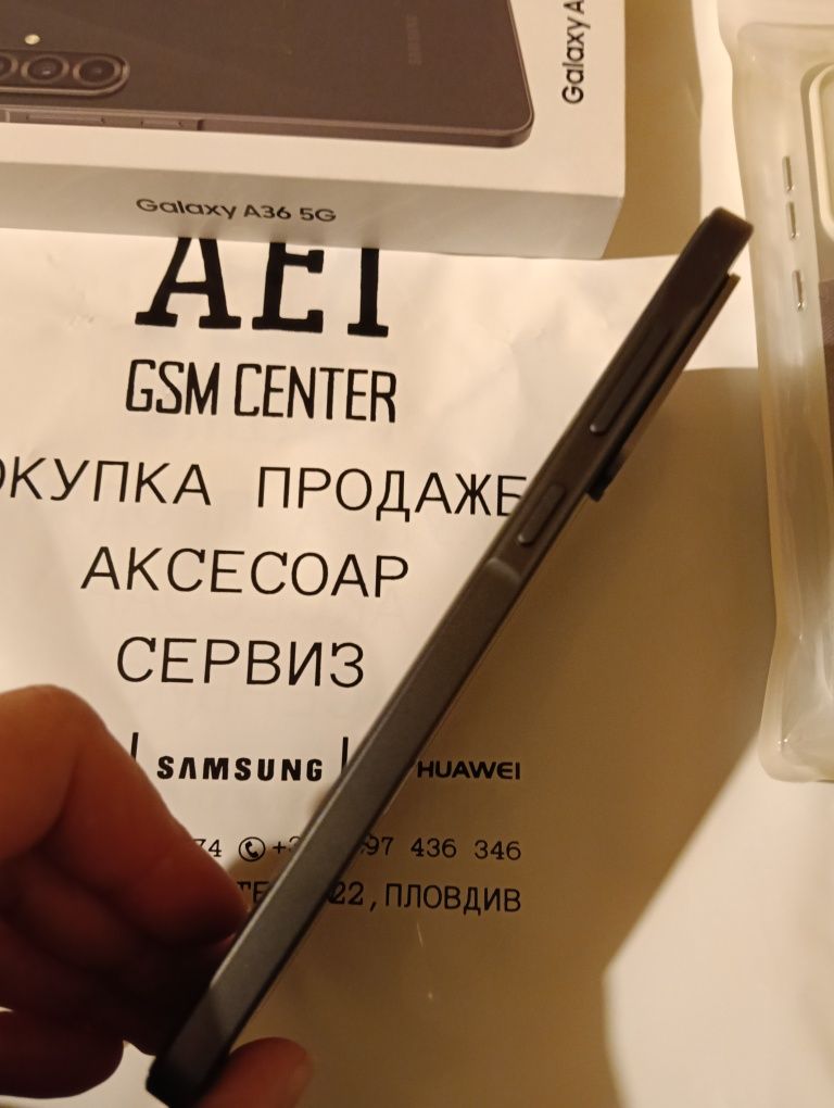 НОВ Samsung A36 5G гаранция